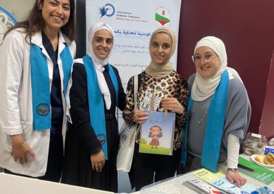 الجمعية الأردنية للعناية بالسكري تشارك في الاحتفال باليوم العالمي للسكري في مستشفى الملكة رانيا العبد الله للأطفال