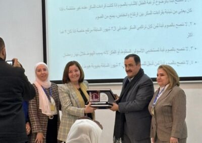 محاضرة توعوية حول الصيام الآمن في رمضان في جمعية عيبال