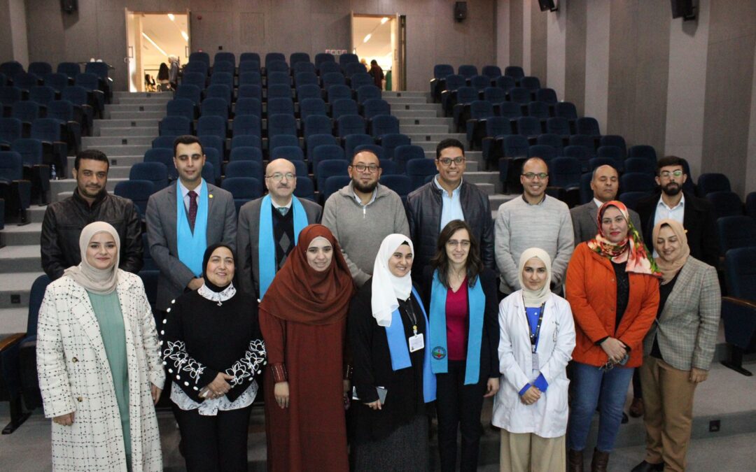 الجمعية  الأردنية للعناية بالسكري تشارك في اليوم التوعوي بجامعة ابن سينا للعلوم الطبية