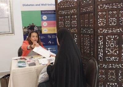 الجمعية الأردنية للعناية بالسكري تشارك في يوم طبي مجاني لصالح أمهات الأيتام