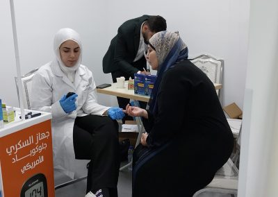 الجمعية الأردنية للعناية بالسكري تشارك في اليوم الطبي المجاني بمحافظة معان