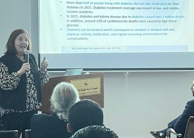 لقاء علمي حول الرعاية الشاملة لمرضى القصور الكلوي المزمن وفشل القلب