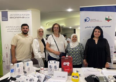 مشاركة الجمعية الأردنية للعناية بالسكري في النشاط الرياضي لجمعية الأياس الأردنية بمناسبة اليوم العالمي لسن الإياس